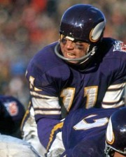 Póster impreso foto fútbol americano brillante Joe Kapp 1969 Minnesota Vikings Joe Kapp