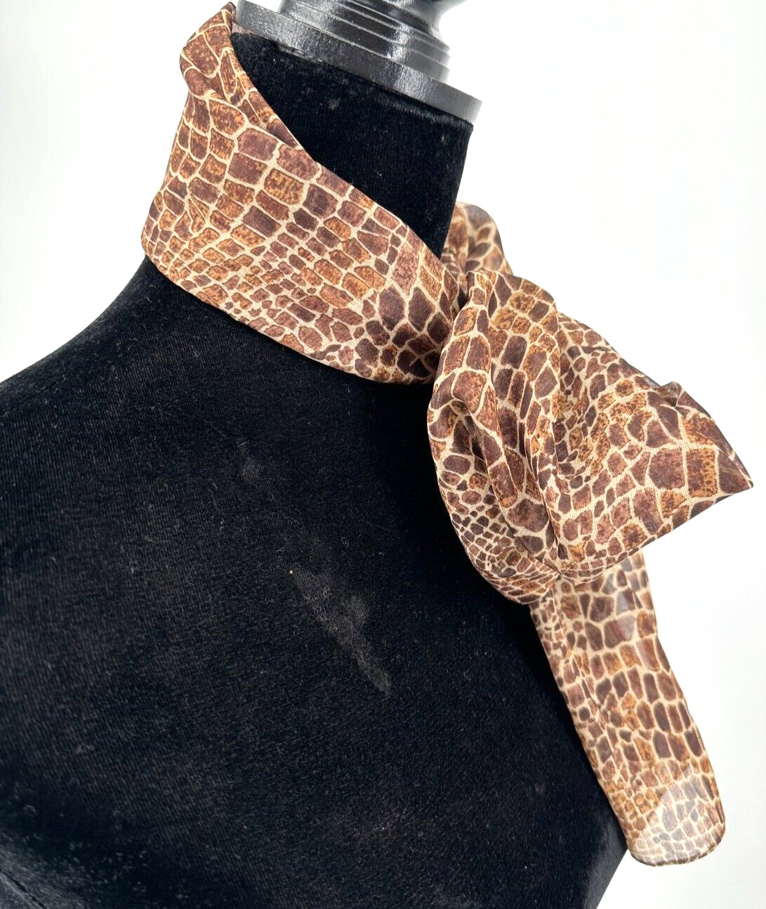 Cejon Accessories Womens Rectangular Brown Animal… - image 8