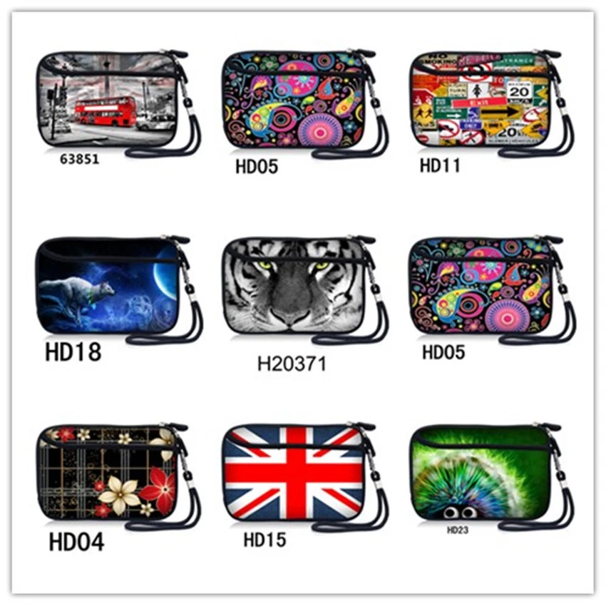 Case Cover Bag Pouch for Portable Power Bank Mobile Phone Charger Hard Driver