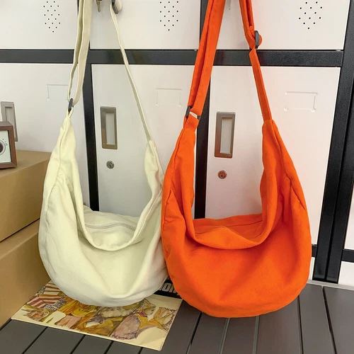Crossbody Bag Crescent Commute Bag Simple Casual Large Capacity Travel Sling Bag - Picture 4 of 39