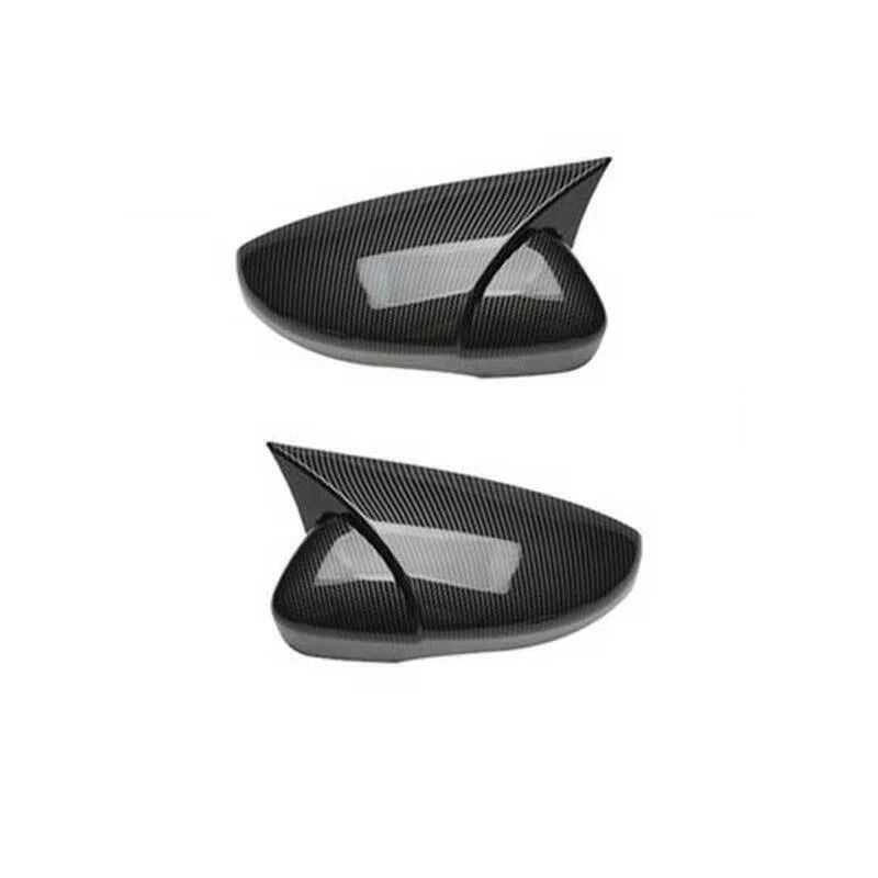For Volkswagen Jetta 2012-2018 Carbon Fiber OX Horn Rear View Mirror Cover 2pcs - Image 4 of 4