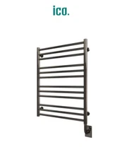 ICO Bath Tuzio Sorano Programmable Electric Hardwired Steel Towel Warmer