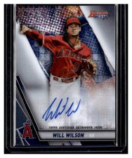 2019 Bowman's Best Best of '19 Autograph #B19WW Will Wilson Auto ANGELS