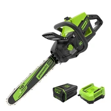 Greenworks Pro 80V 16 inch Chainsaw 2000W with 4Ah Battery and Rapid Charger