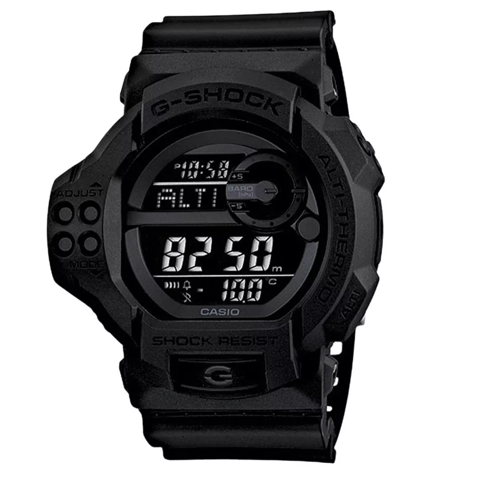 RARE Casio G Shock Monotone Barometric Thermometer Men s Watch GDF