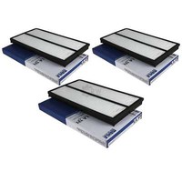3X Mahle / Knecht Innenraumfilter Innenraumluft Pollenfilter LA 121