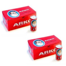 ARKO SHAVING CREAM SOAP STICK 12 PIECES Best Soap  2 BOXES