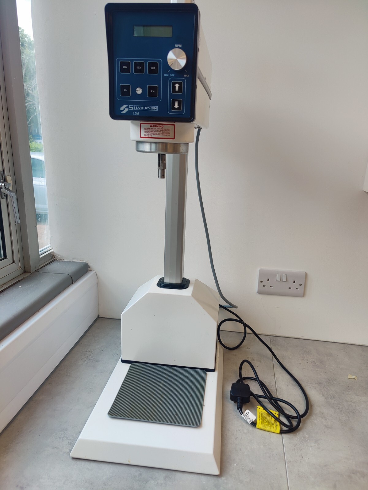 Model L5M Silverson Heavy Duty Laboratory Mixer s/n 37443 eBay