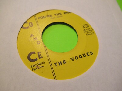 THE VOGUES YOU'RE THE ONE / SOME WORDS 45 7'' 