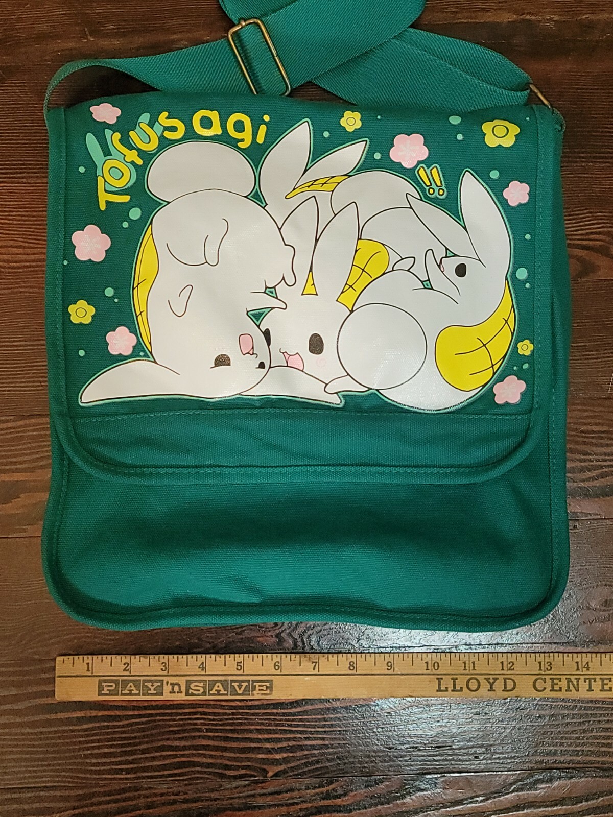 Tasty Peach Studios ~Tofusagi Bunnies~ Messenger Bag Scarce image 4