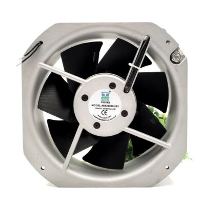 1 Pc.  NISIKI Fan NIS22080HB2 AC 220V 22580  22.5CM metal axial flow cooling fan