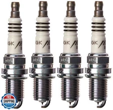 NGK 6619 Iridium Spark Plugs LFR6AIX-11 (4 Pack)