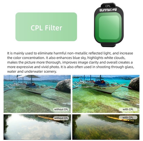 CPL Filter Lens for Flip - Picture 2 of 7
