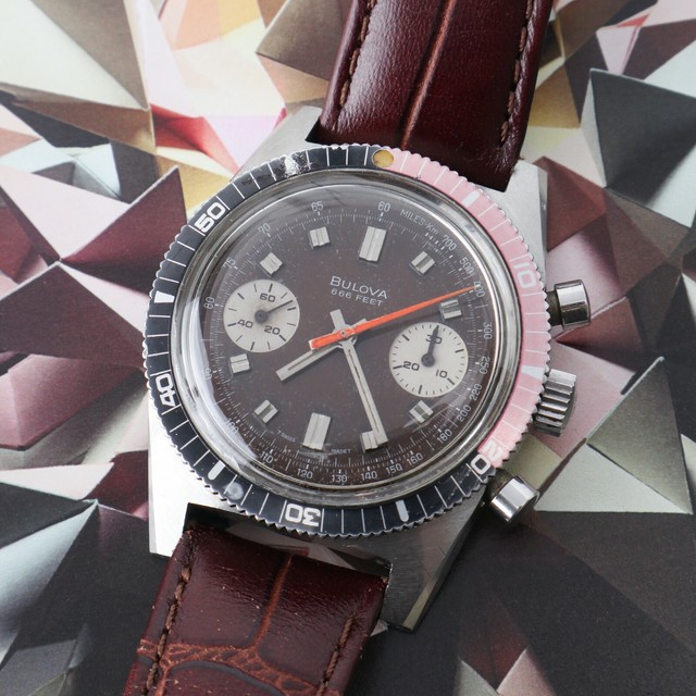 bulova vintage diver