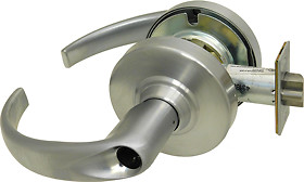 ND Series Entry Less Cylinder Sparta with 13-247 Latch 10-025 Strike Satin Chrom