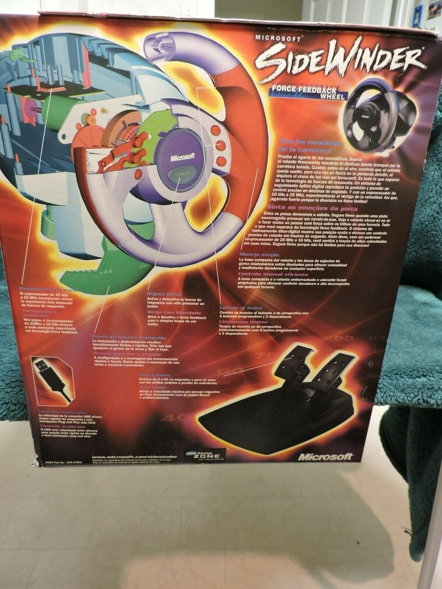 Microsoft Sidewinder Force Feedback Wheel | eBay