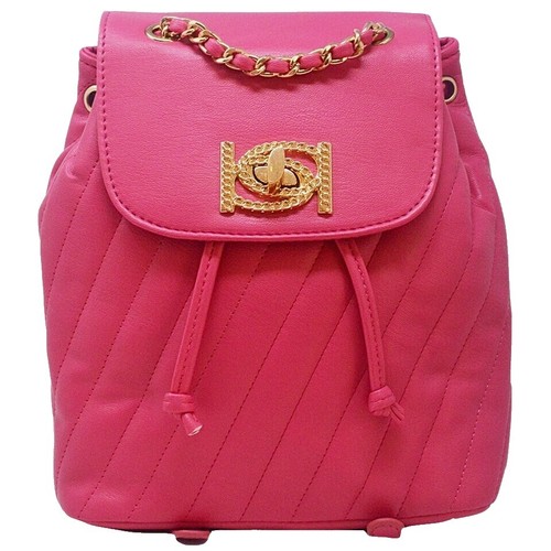 $99 bebe Women’s Rena Crock Small Backpack Faux Leather In Candy Apple $99 bebe Women main image 3