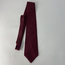 Jonathan Stewart Burgundy Italian Silk Men's Neck Tie USA
