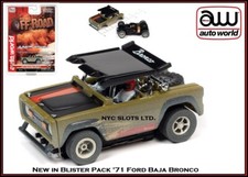 Auto World '71 Ford Baja Bronco Release 1 Xtraction Also Fits AW, AFX SC375