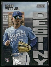 Bobby Witt Jr. 2022 Stadium Club #3B Dynasty and Destiny RC