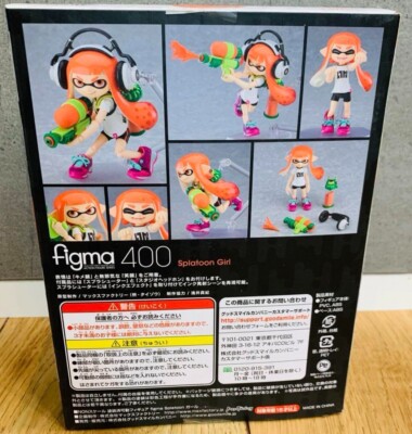 figma 400 Splatoon Girl Action Figure Nintendo Max Factory Good