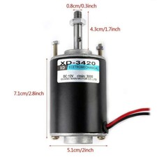 400W Three Phase Alternator, Rare Earth NdFeB Permanent Magnet Electric Motor Generator DIY AC Alternator AVAN-400w Permanent Magnet Motor((With Rectifier 12V