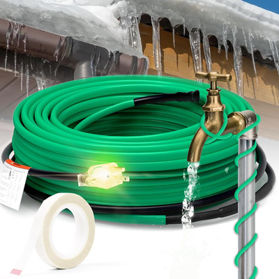Heat Tape for Water Pipe Freeze Protection Self-Regulating Heat Cable for Metal 