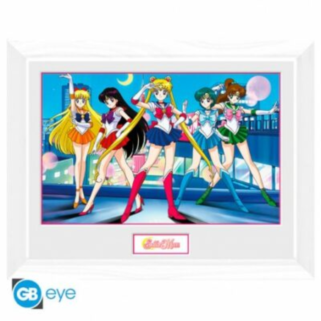 SAILOR MOON – STAMPA CORNICIATA “GROUPE” (30×40)