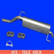 Fiat Grande Punto (199_) 1.4 16V Endschalldämpfer mit Montagesatz