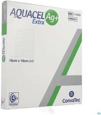 Aquacel EXTRA Ag+ 15 X 15 CONVATEC   ++ SUPER OFFERTA ++ SPED. OMAGGIO EXPRESS