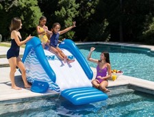 WOW Sports Cascade Inflatable Pool Slide with Sprinkler