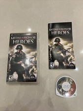 Medal of Honor: Heroes (Sony PSP, 2006) Complete CIB w Manual Tested