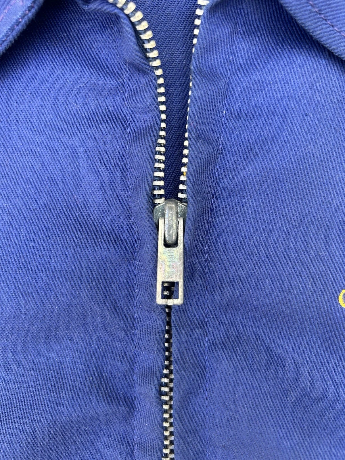 Vintage Late 70s East Atlanta Bassmaster Jacket w/ Chain Stitching and Patch - product detail image 4