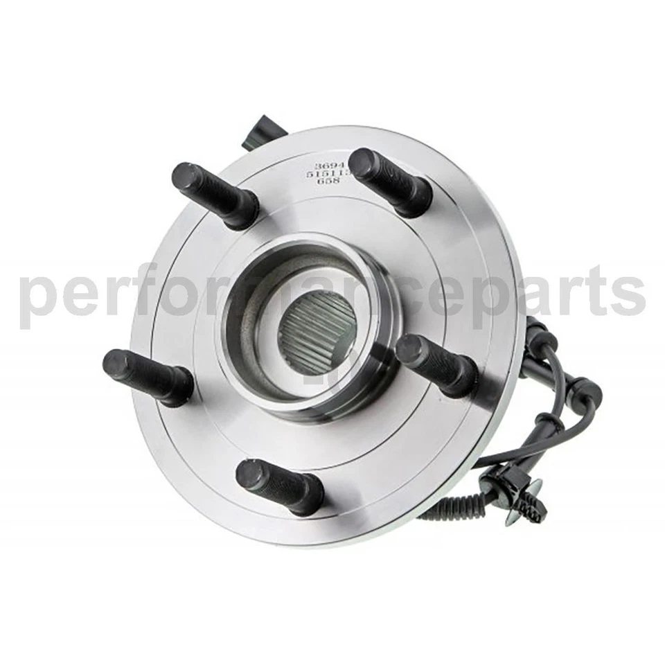 Conjunto de cojinete y buje de rueda delantera para Dodge Ram 1500 2006-2009 Foto 3 de 4