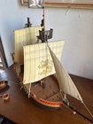 Rare Vintage PLAYMOBIL toys 3750  Pirate Ship Boat. Not complete