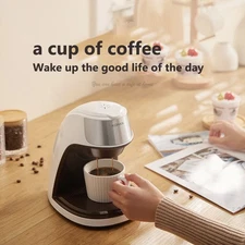 New Coffee Machine Fully Automatic Home Office Mini American Small Portable Coff
