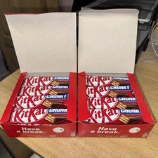 2 X Kitkat Chunky Milk Chocolate Bar - Box of 12 Gift Box BB 31/01/26