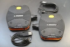 LOOK Gep City Vision Grip Lighted pedalsBlack Vibram Activ Grip NEW