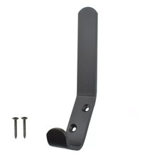 Double HAT & COAT HOOKS Large Pack Aluminium Dress Robe Garment Peg Door Hanger