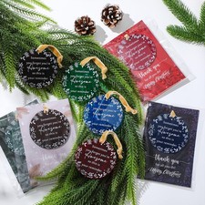 24 Christmas Thank You Gifts for Coworkers Bulk Christmas Ornaments for Emplo...