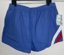 NWT Vintage Van Cort Styled In California Cotton Swim Trunks Men&rsquo;s XL Blue