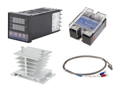 REX-C100 Temperature Thermostat Controllers Digital Intelligent PID LED, 100 ...