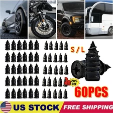 60PCS Car Vacuum Tire Repair Nail Rubber Screw Nails+ Screwdriver Tool Set w/Box