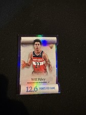 2025 Topps Holiday Advent Exclusive “The Nice List” Blue Foil Will Riley RC