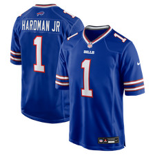 Buffalo Bills Mecole Hardman #1 Nike Men's Royal 2026 Official NFL Game Jersey
