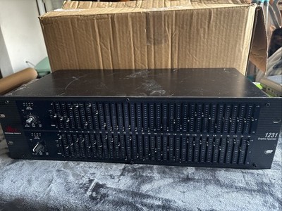 dbx 1231 Dual Channel 31-Band Analog Graphic Equalizer