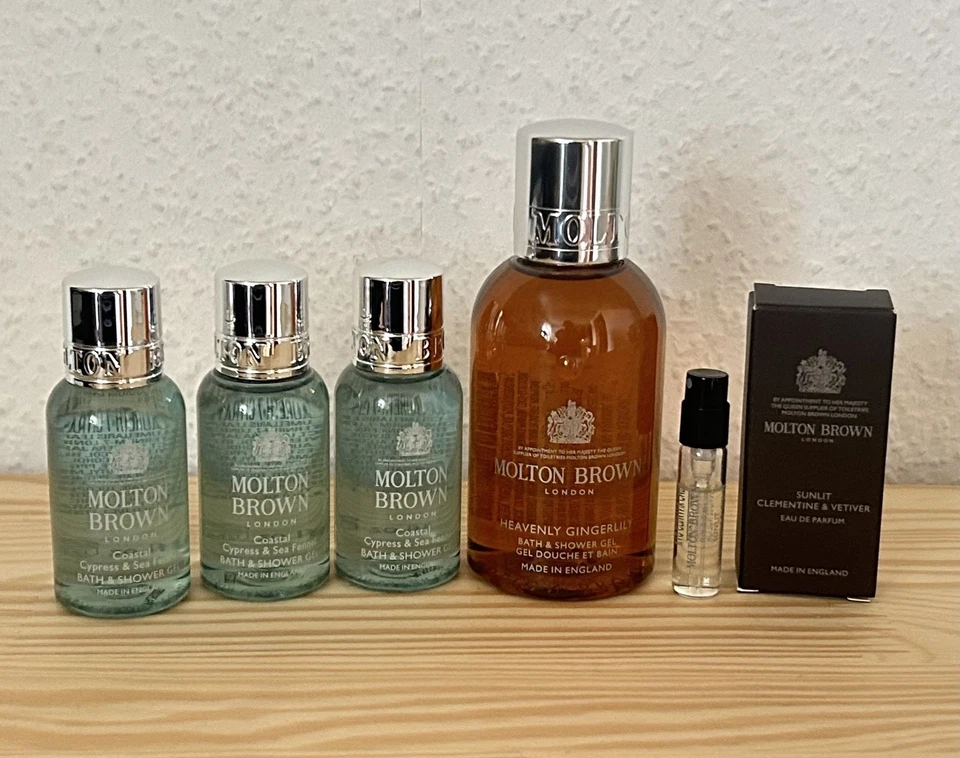 Molton Brown London Sunlit Clementine & Vetiver Eau de Parfum, Bath & Shower Gel