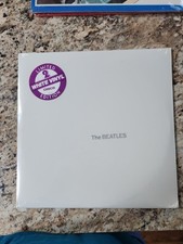 The Beatles White Album 1978 WHITE VINYL SEALED Orig Shrink Hype NOT FOR SALE