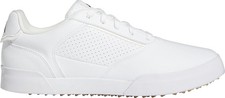 adidas RetroCross Spikeless Mens Golf Shoes White Sneakers 3 Stripes