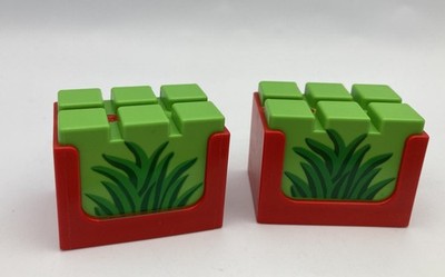 Playmobil Junior 123 Accessories Replacement GREEN GRASS Plant Animal Feed